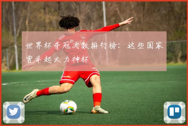 世界杯夺冠次数排行榜:这些国家曾举起大力神杯
