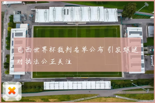 巴西世界杯裁判名单公布 引发球迷对执法公正关注