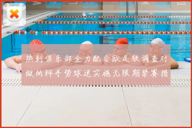 热刺俱乐部全力配合欧足联调查对做纳粹手势球迷实施无限期禁赛措施