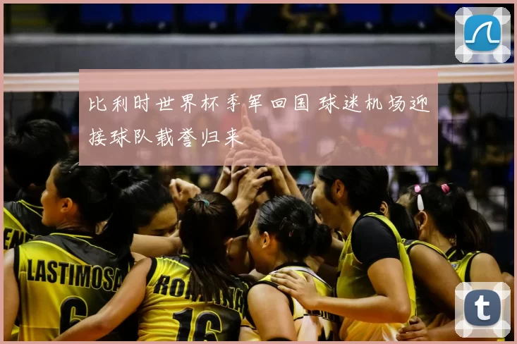 比利时世界杯季军回国 球迷机场迎接球队载誉归来