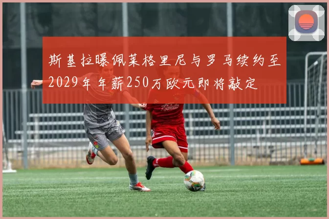 斯基拉曝佩莱格里尼与罗马续约至2029年年薪250万欧元即将敲定