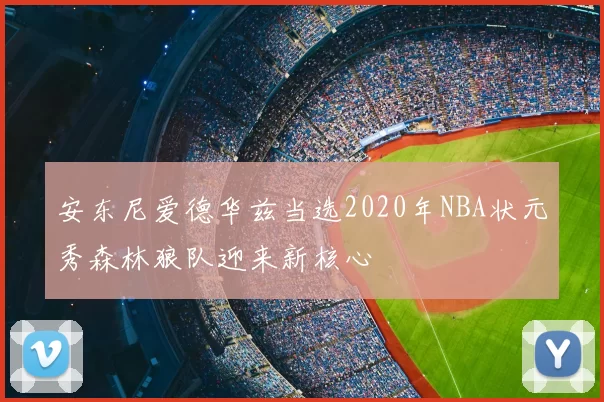 安东尼爱德华兹当选2020年NBA状元秀森林狼队迎来新核心