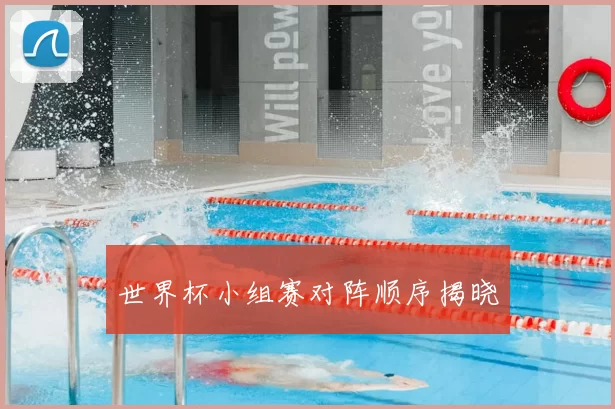 世界杯小组赛对阵顺序揭晓
